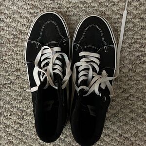 Vans Black and White Women's Sneakers